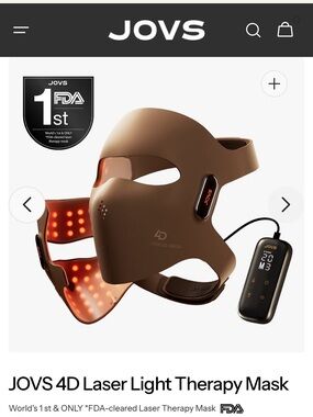 4D Laser Light Therapy Mask — Brown